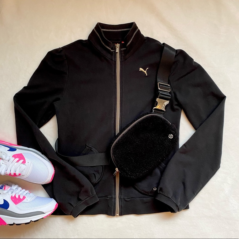 Puma zip up sweater